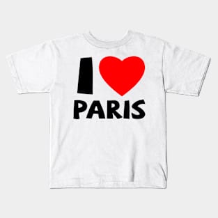 I LOVE PARIS_1 Kids T-Shirt